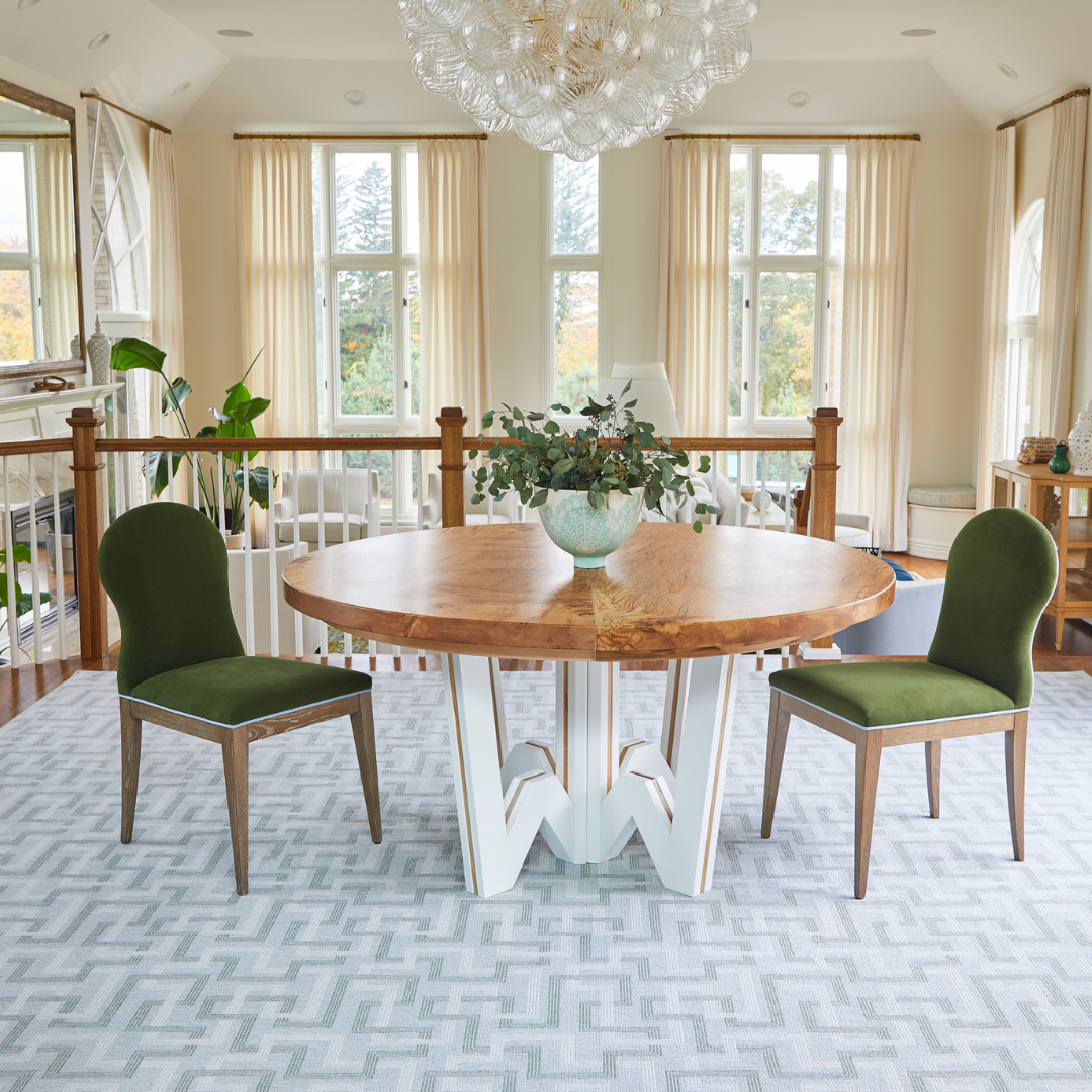 W Pedestal Table