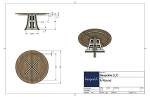 A Pedestal Table