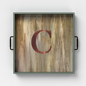Monogrammed Tray