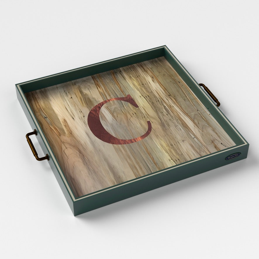 Monogrammed Tray