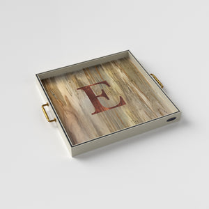 Monogrammed Tray