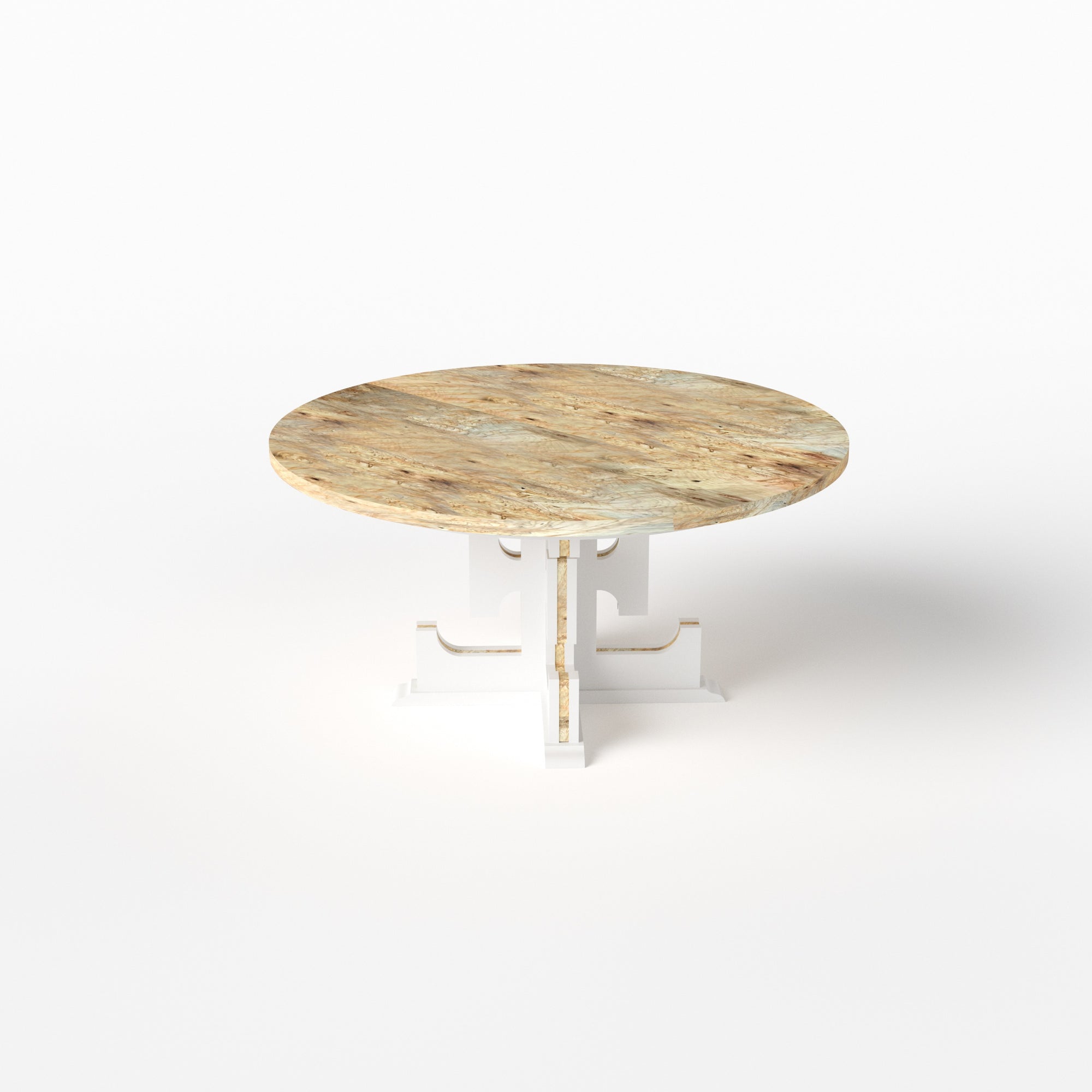 E Pedestal Table