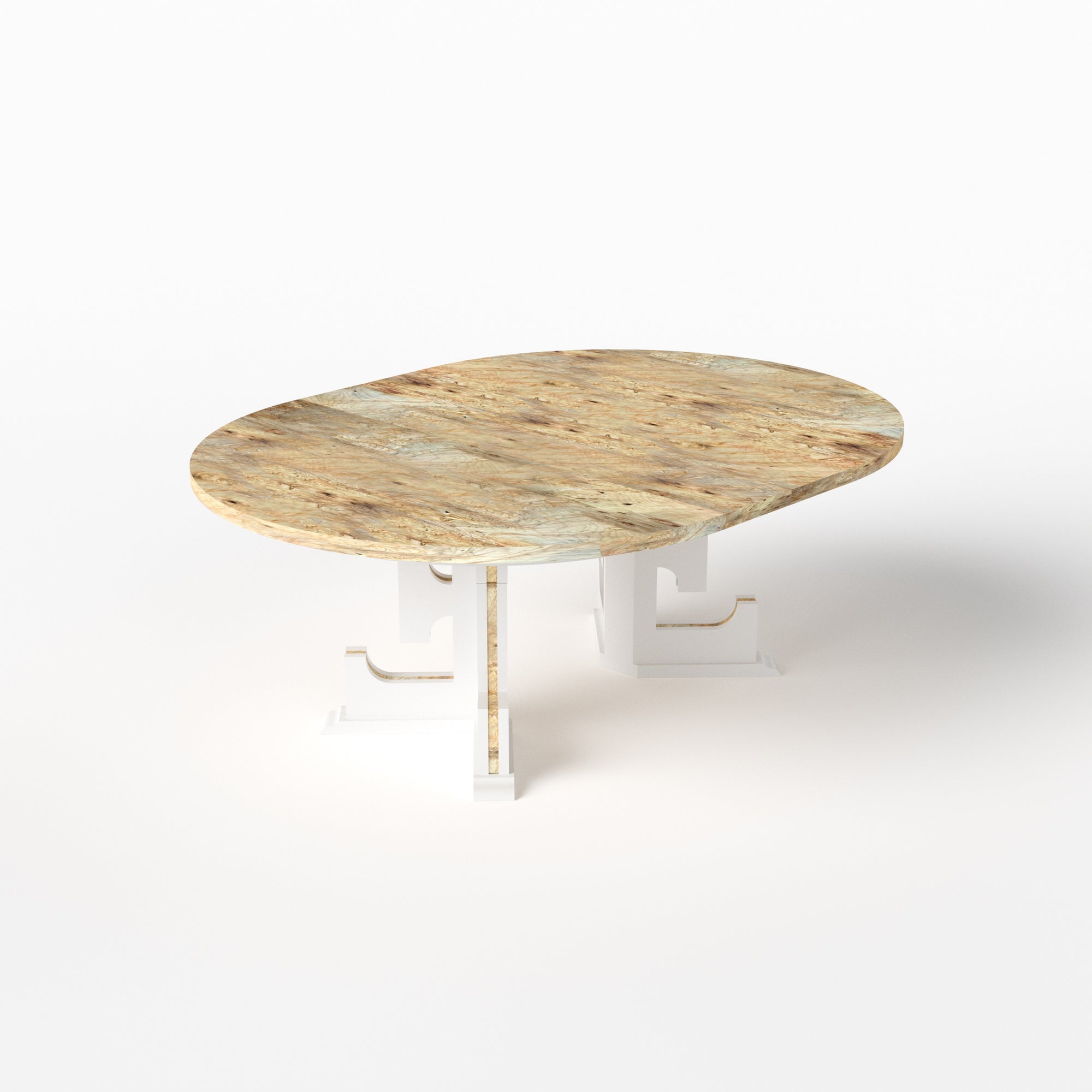 E Pedestal Table