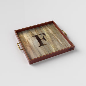 Monogrammed Tray