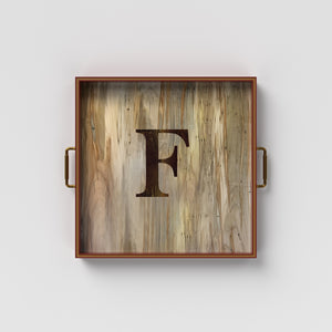 Monogrammed Tray