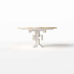 F Pedestal Table