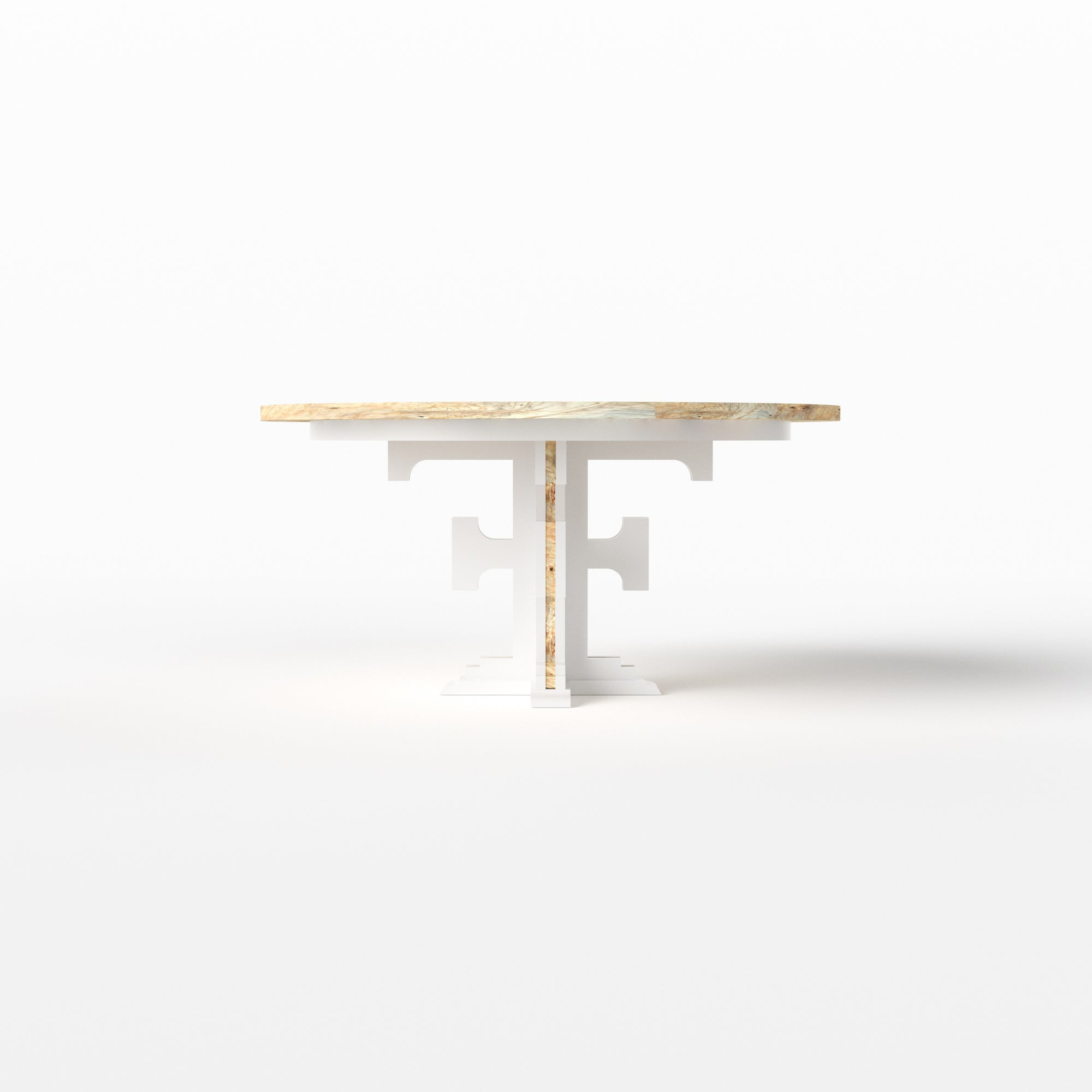 F Pedestal Table