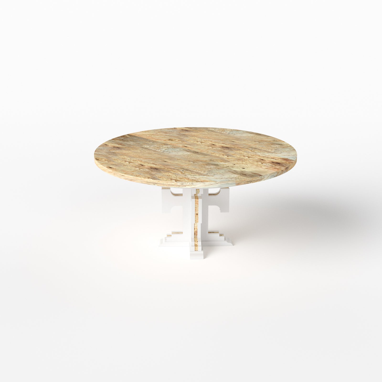 F Pedestal Table