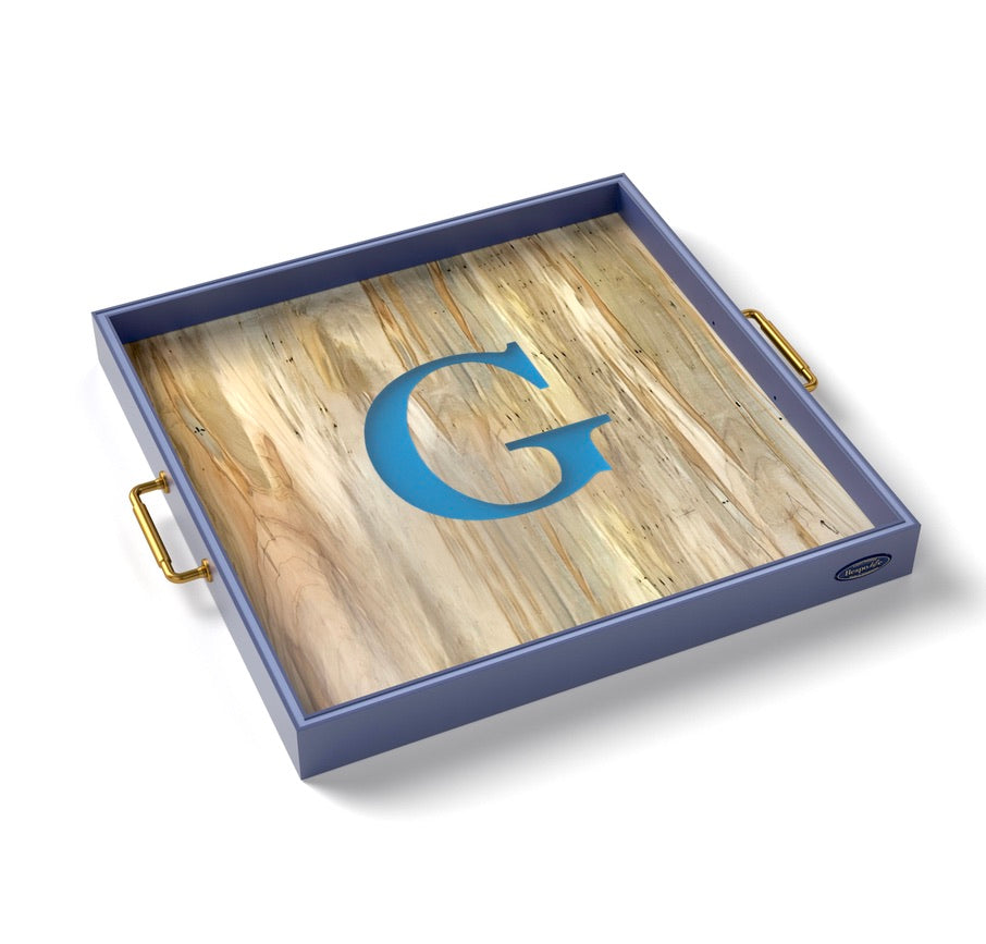 Monogrammed Tray