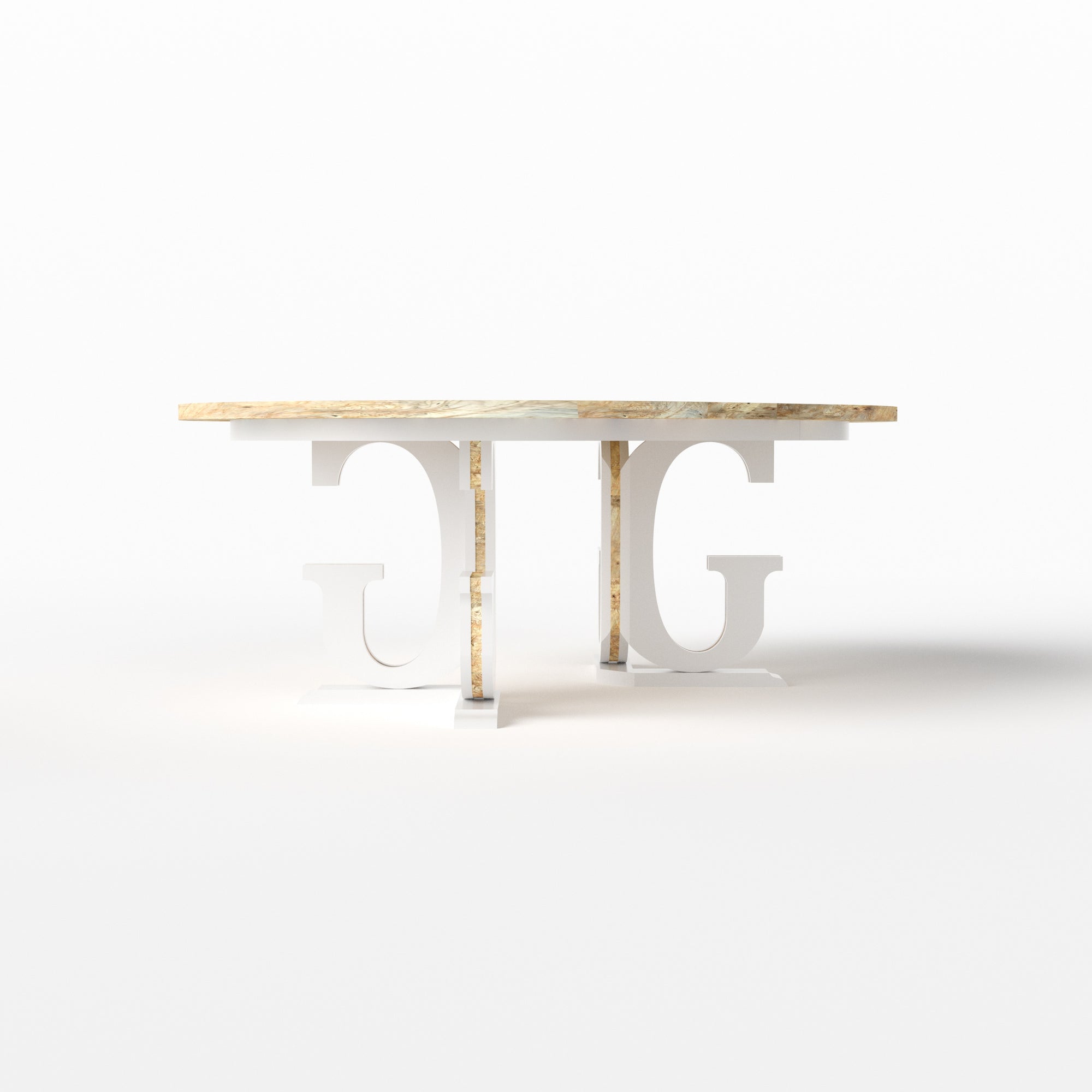 G Pedestal Table