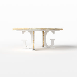 G Pedestal Table