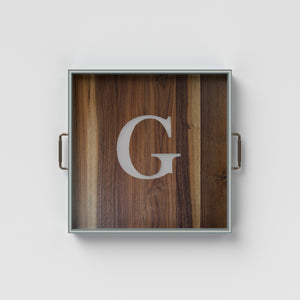 Monogrammed Tray