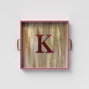 Monogrammed Tray
