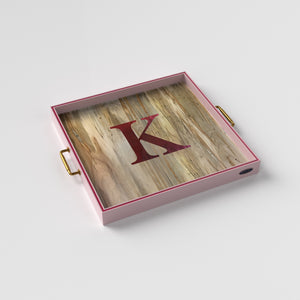Monogrammed Tray