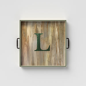 Monogrammed Tray