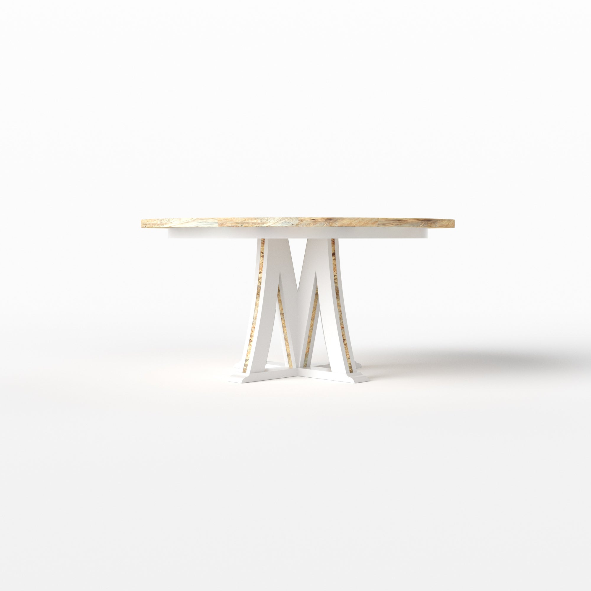 M Pedestal Table