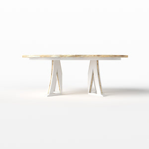 M Pedestal Table