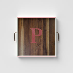 Monogrammed Tray
