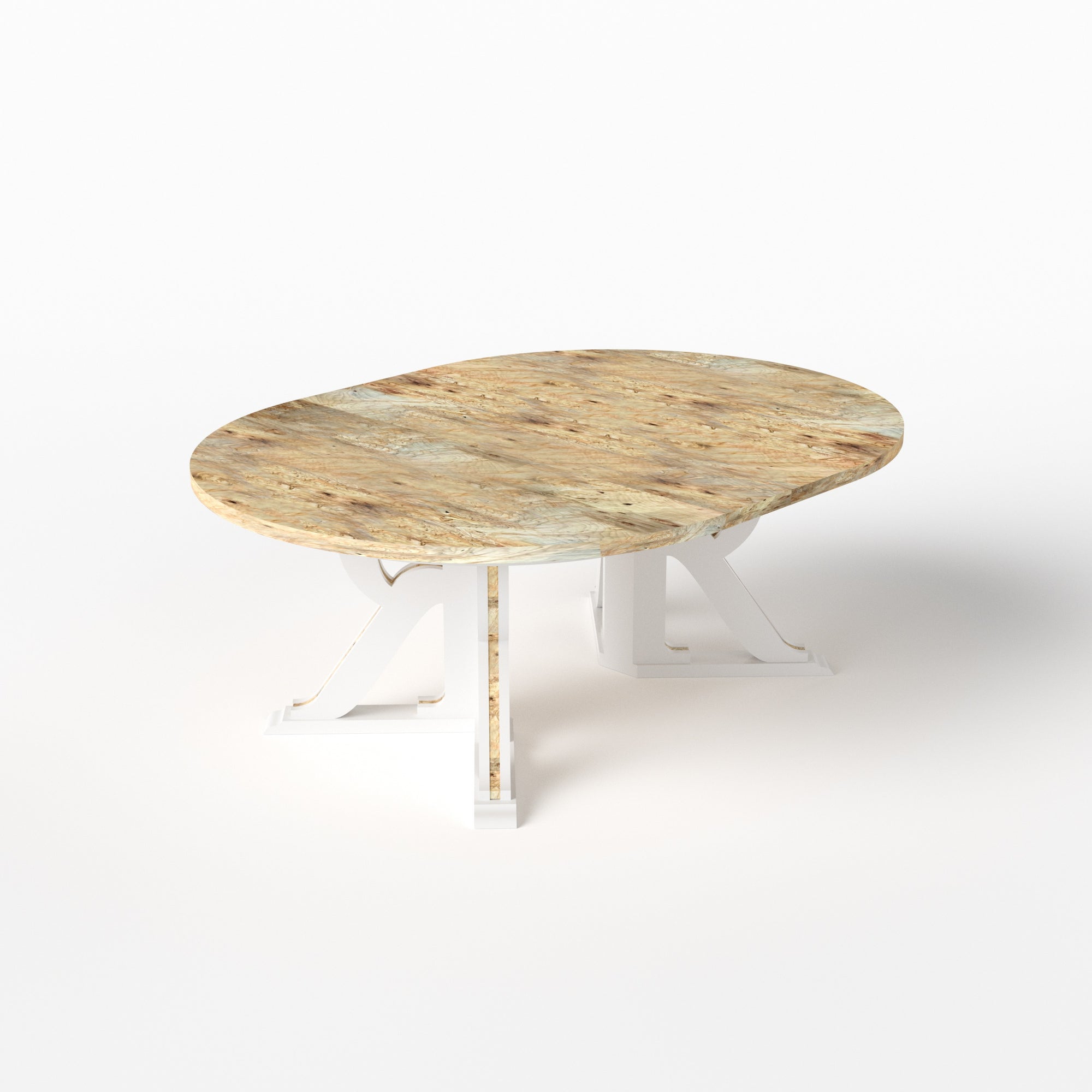R Pedestal Table