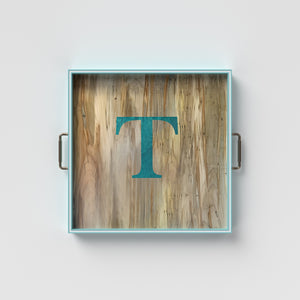 Monogrammed Tray