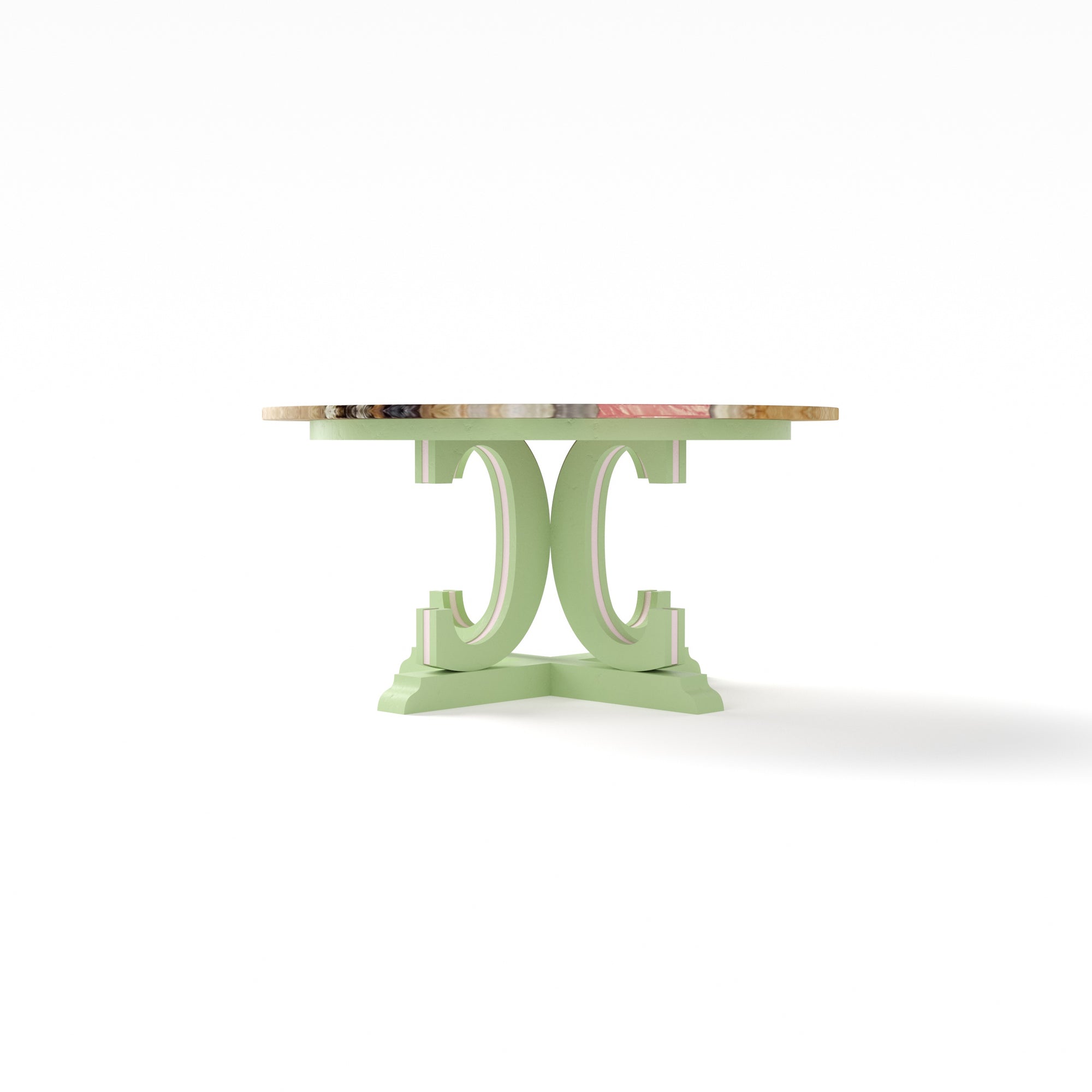 C Pedestal Table
