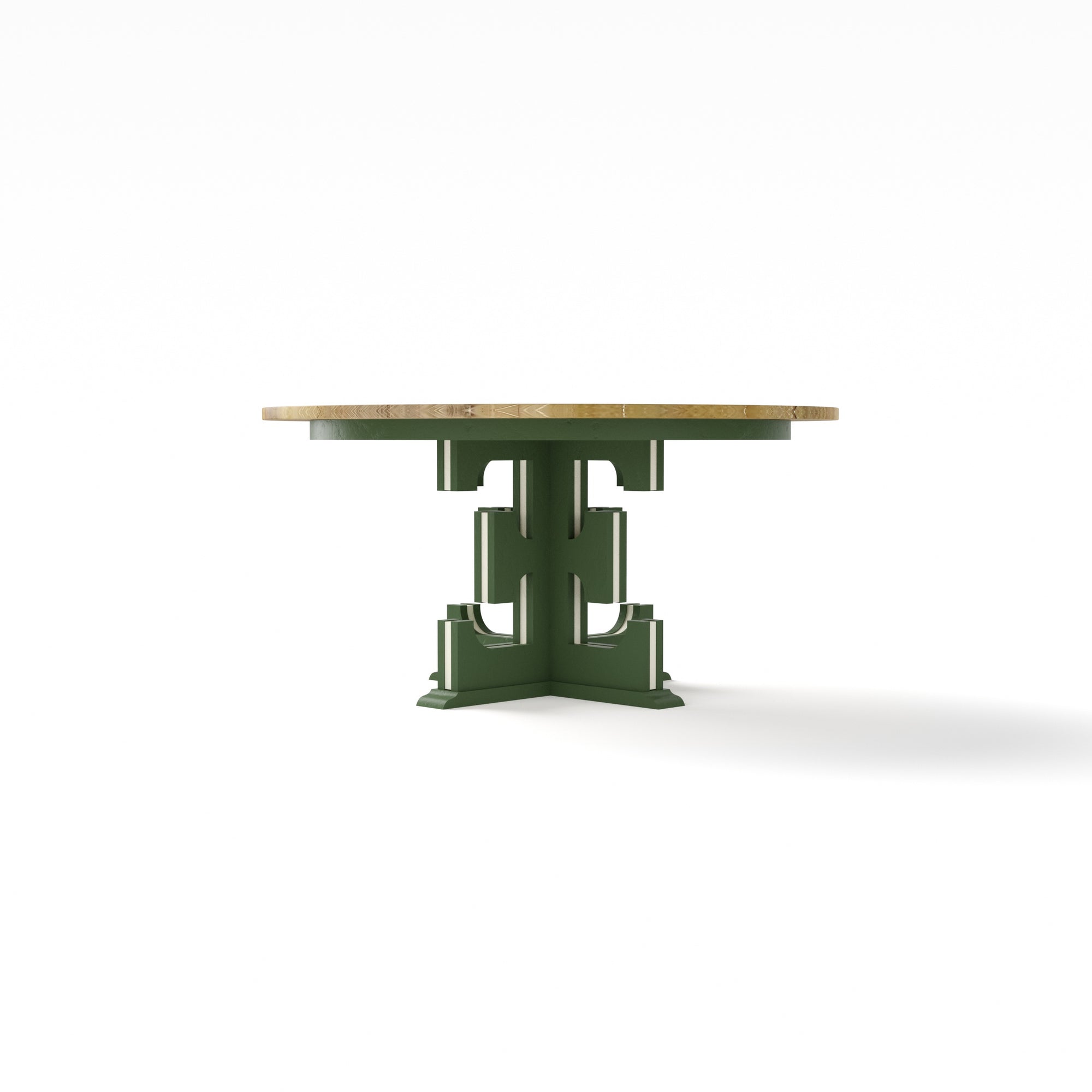 E Pedestal Table