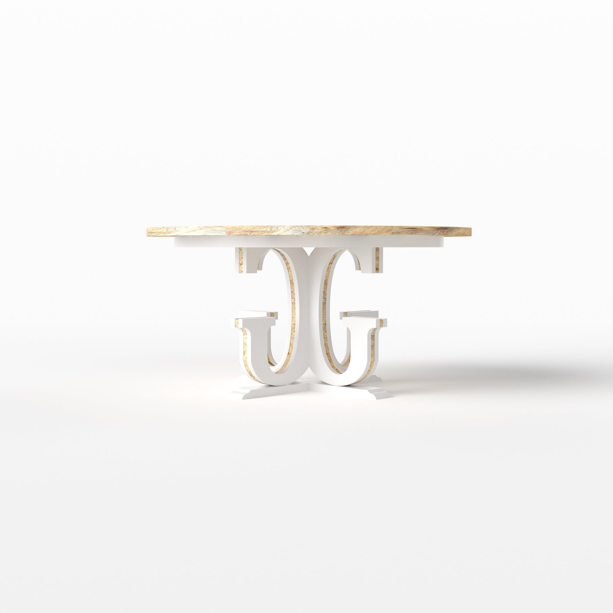 G Pedestal Table