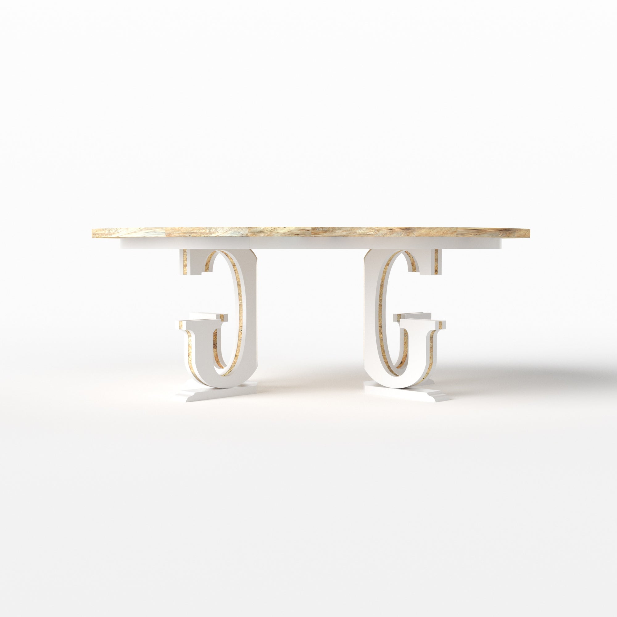 G Pedestal Table