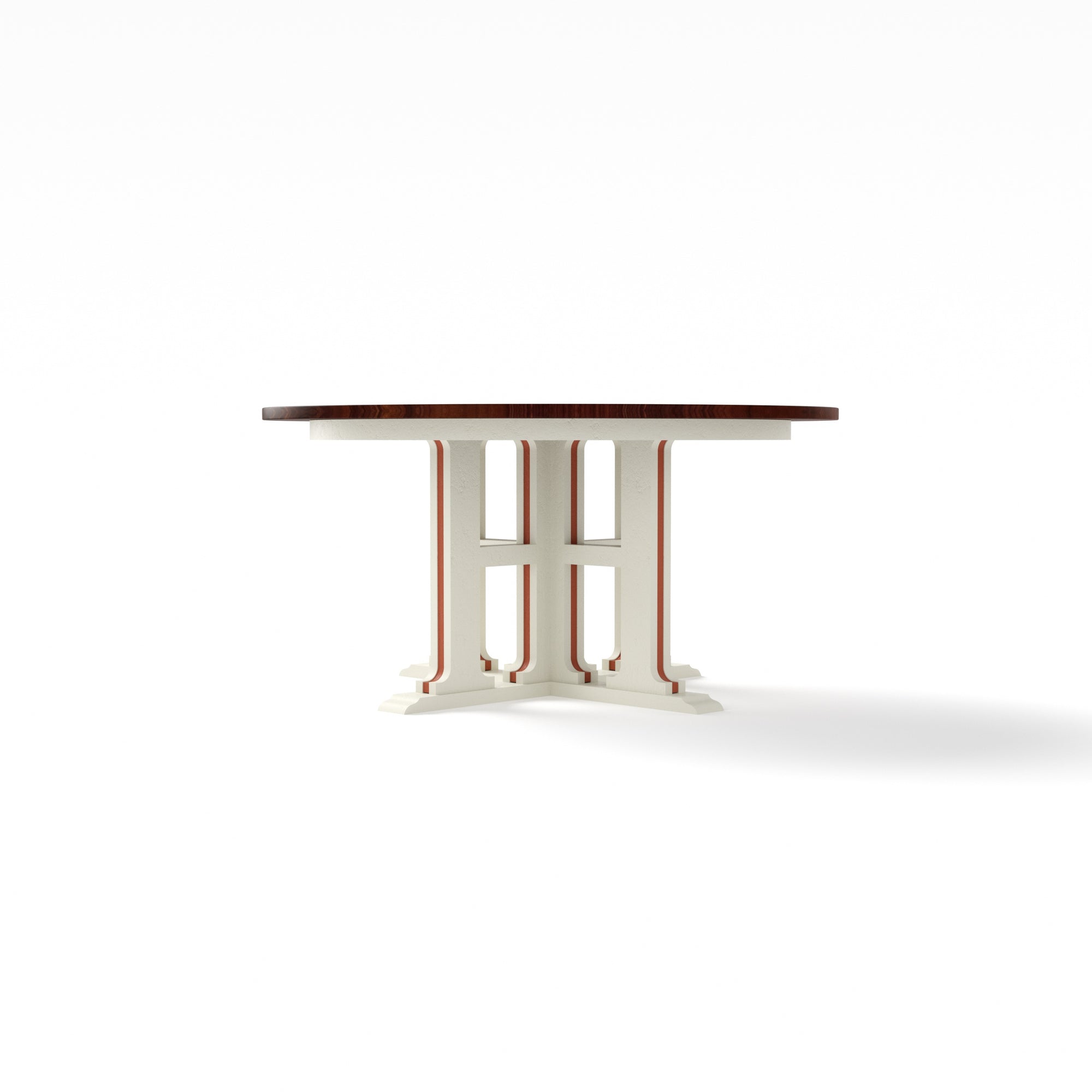 H Pedestal Table