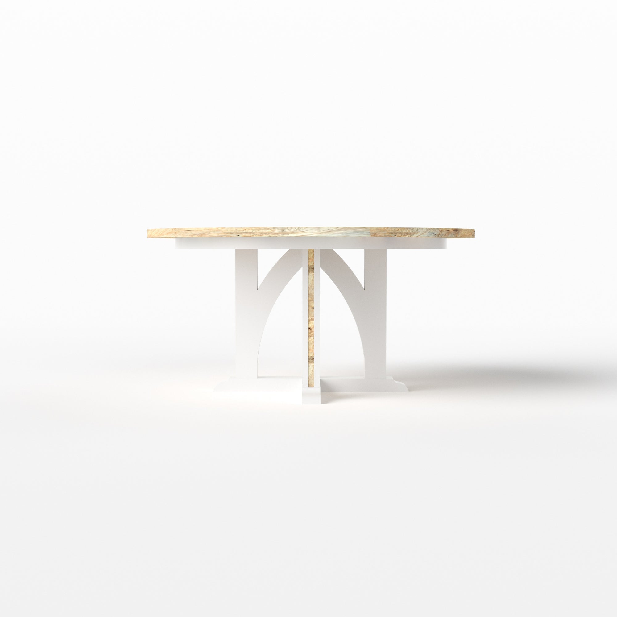N Pedestal Table