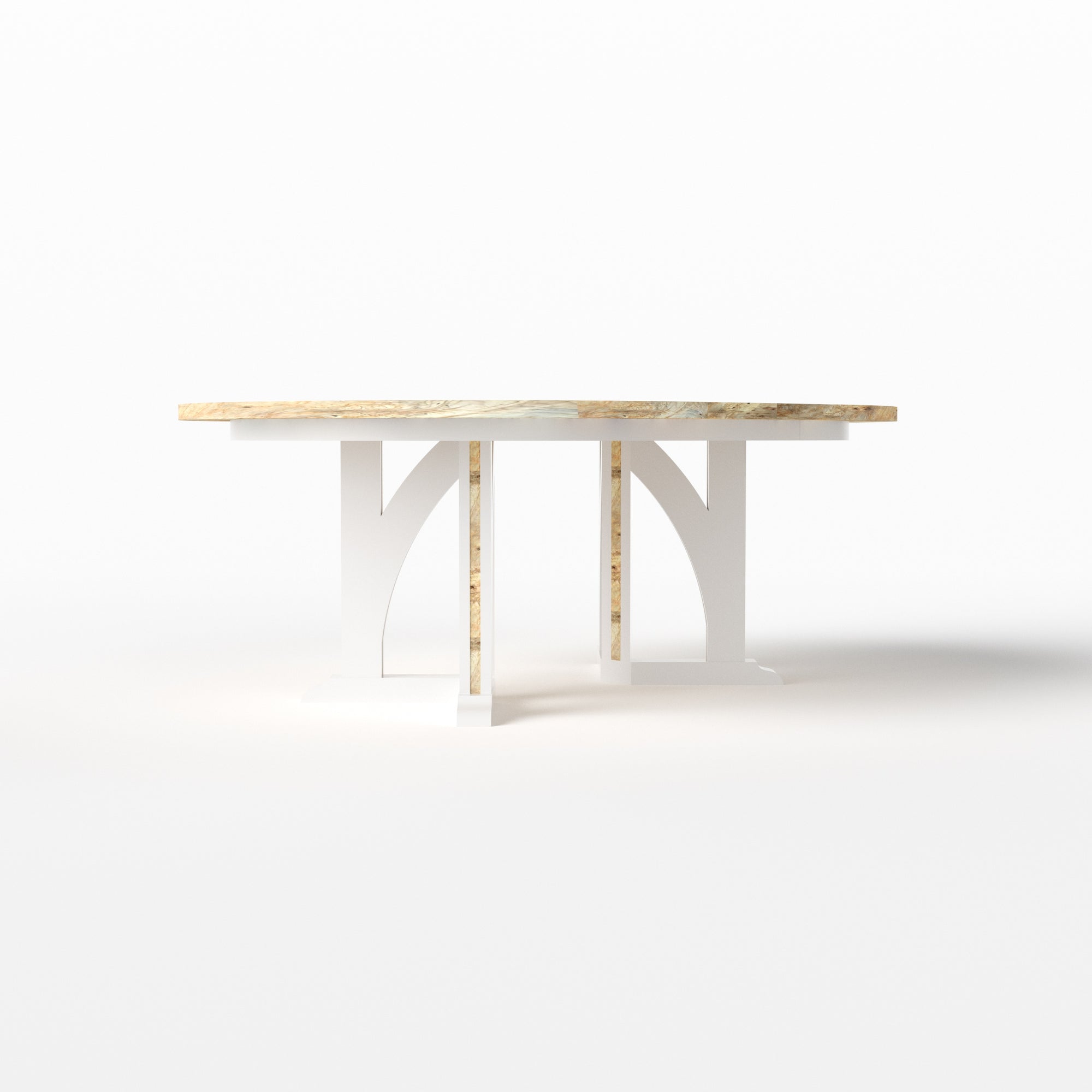 N Pedestal Table