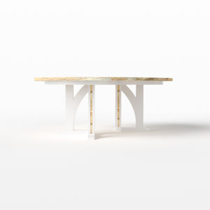 N Pedestal Table