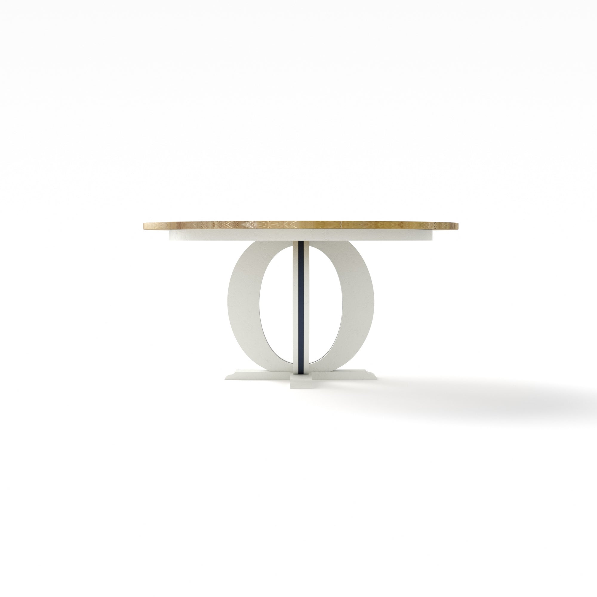 O Pedestal Table