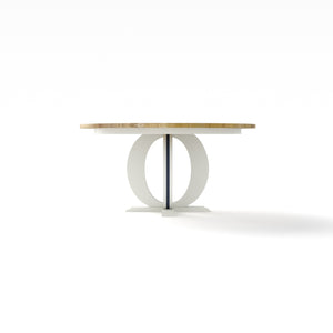 O Pedestal Table