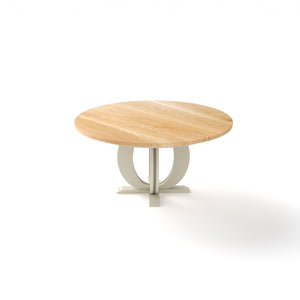 O Pedestal Table