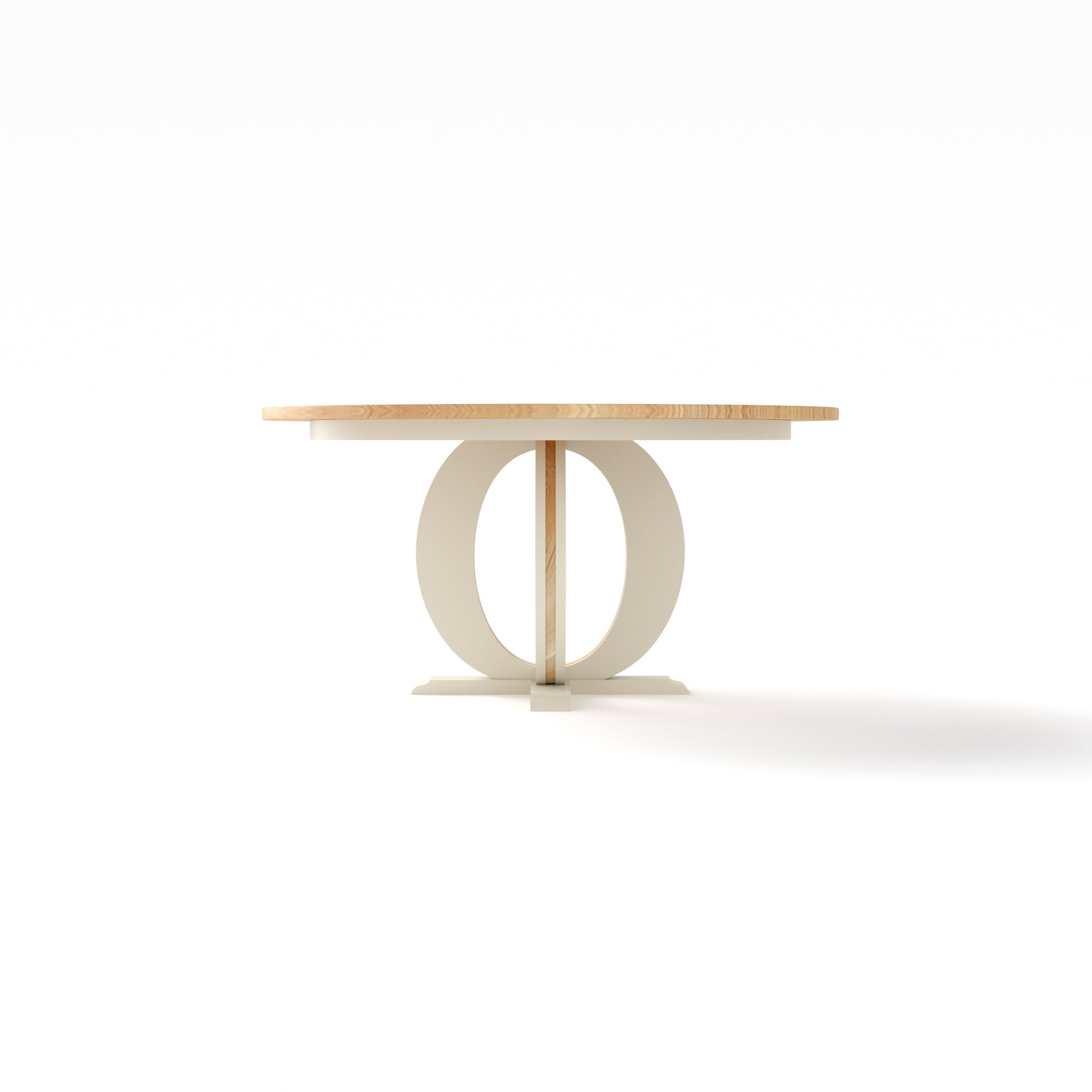 O Pedestal Table
