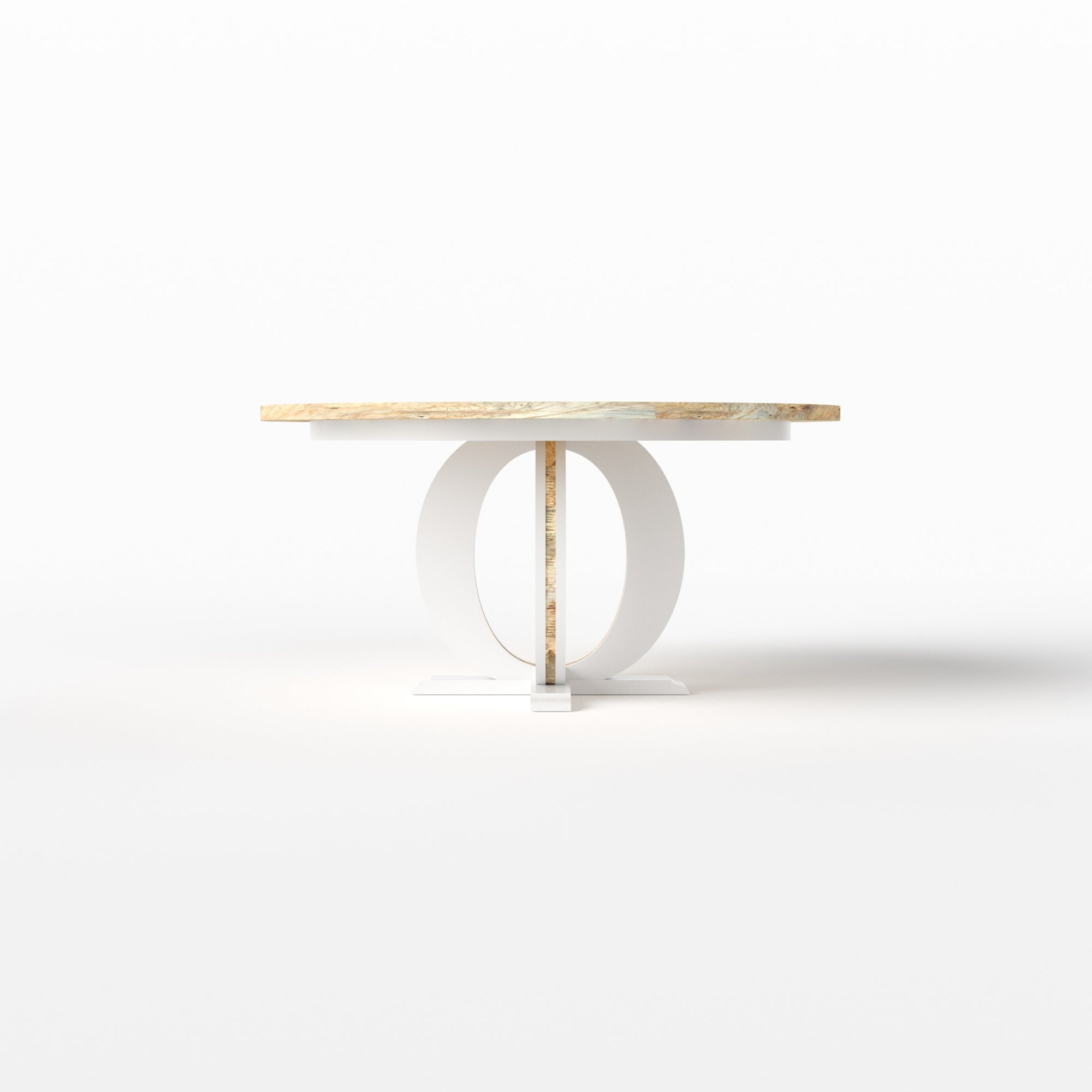 O Pedestal Table