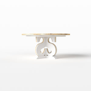 S Pedestal Table