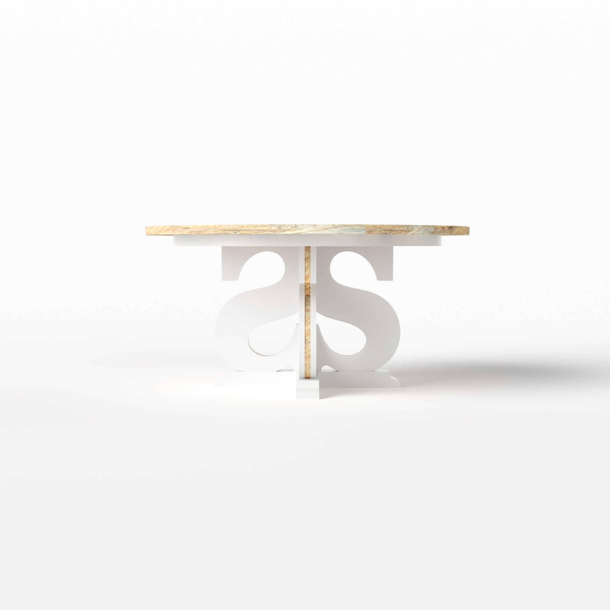 S Pedestal Table