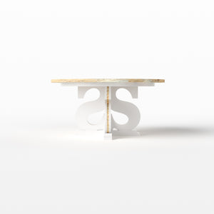S Pedestal Table