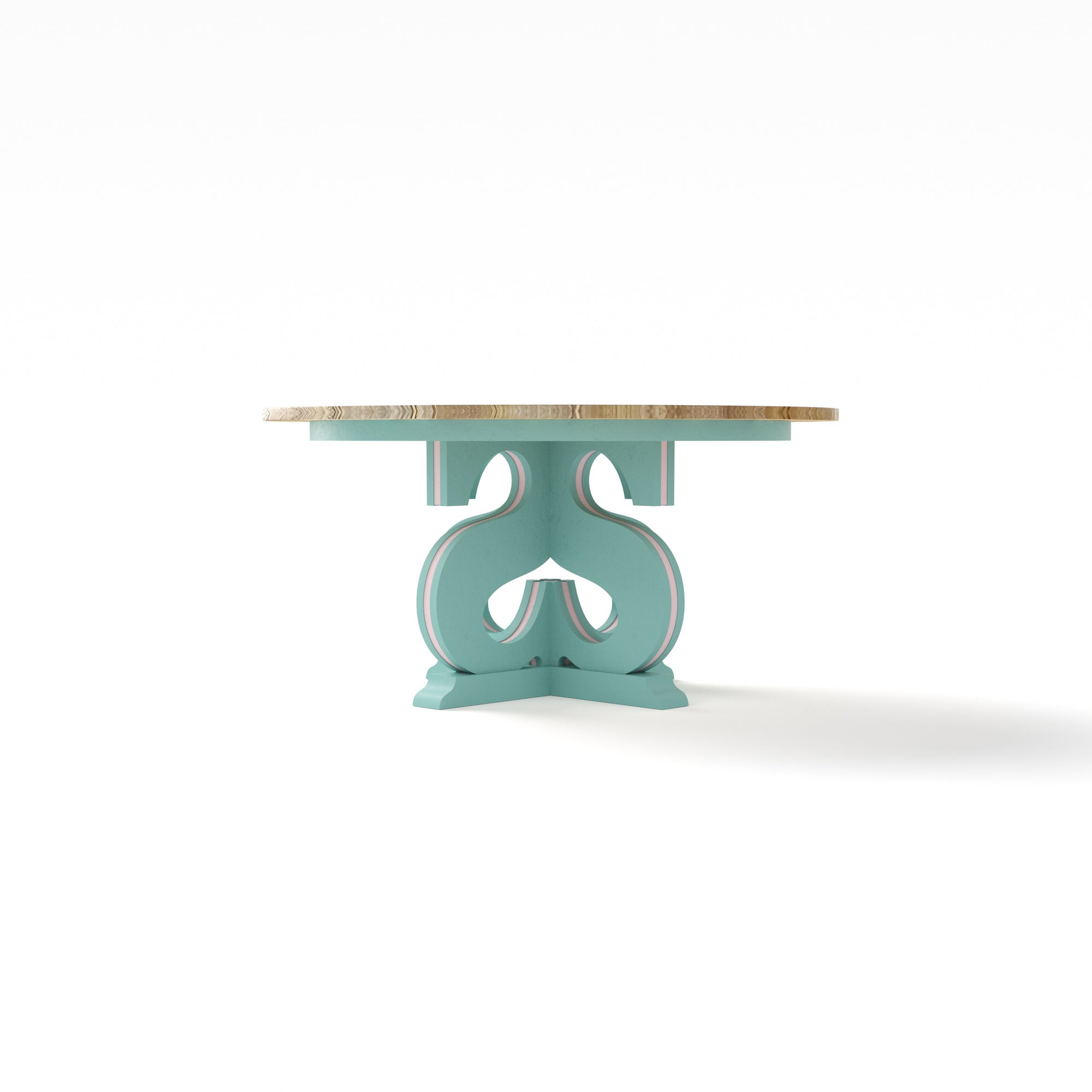 S Pedestal Table