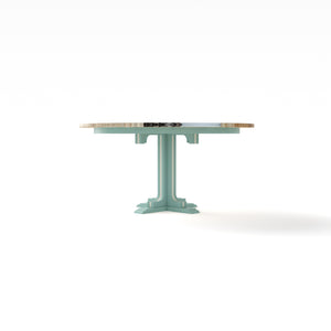 T Pedestal Table