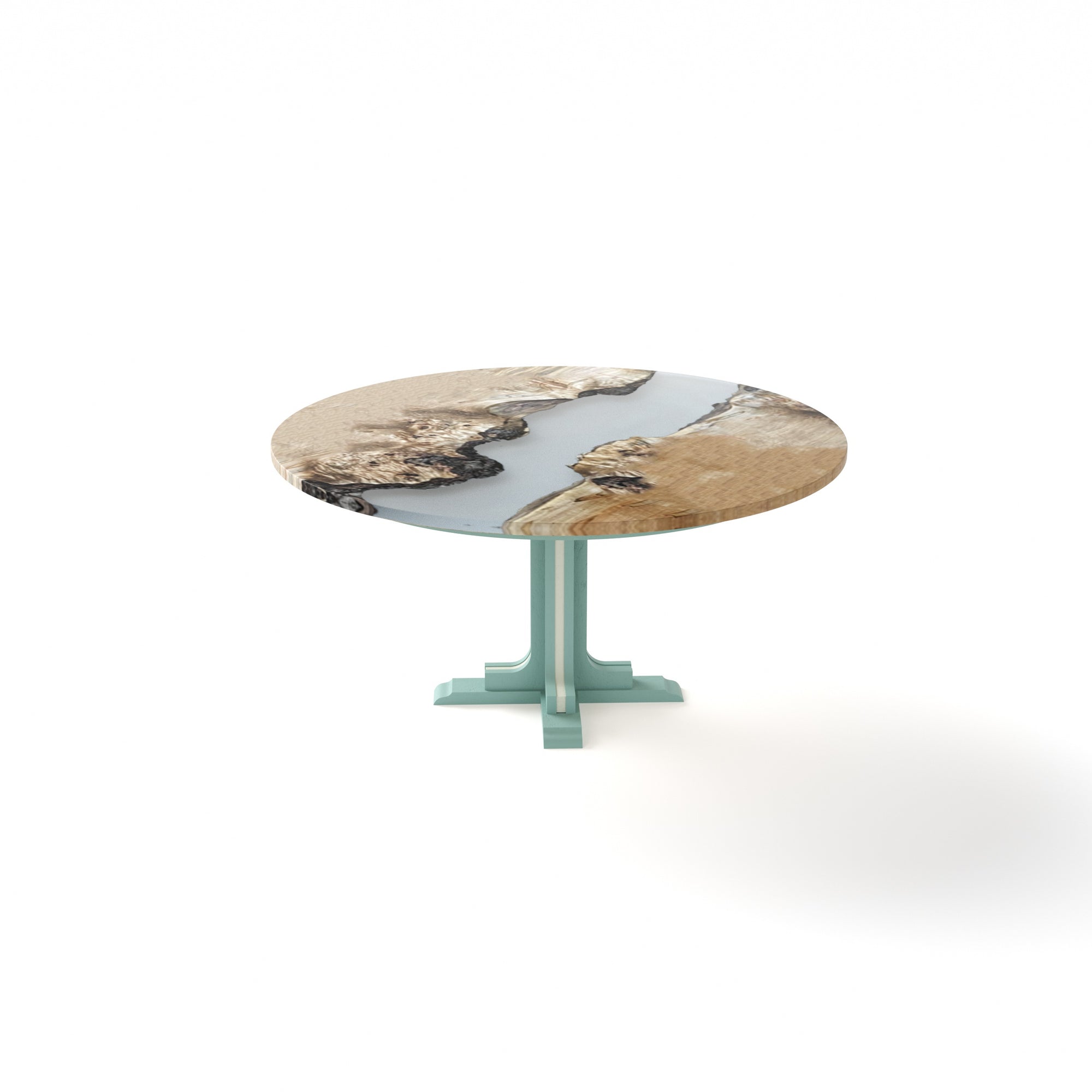 T Pedestal Table