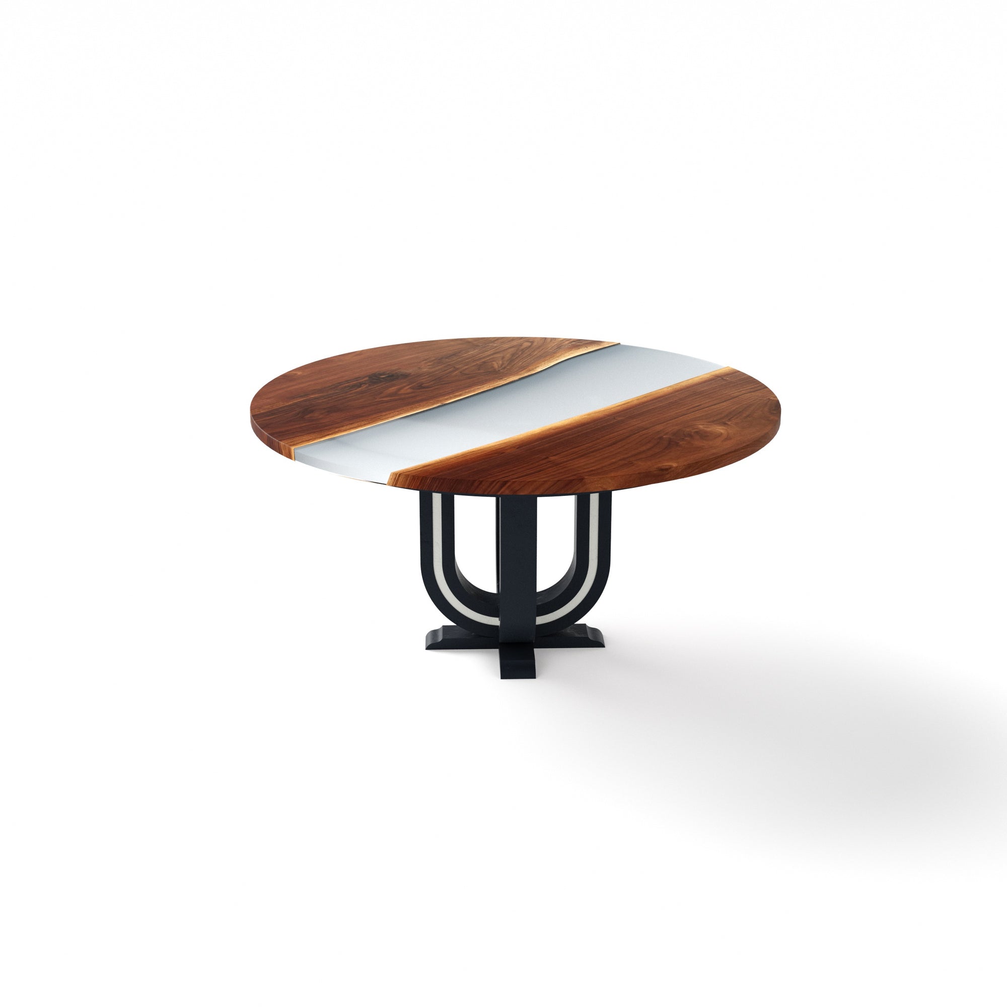 U Pedestal Table