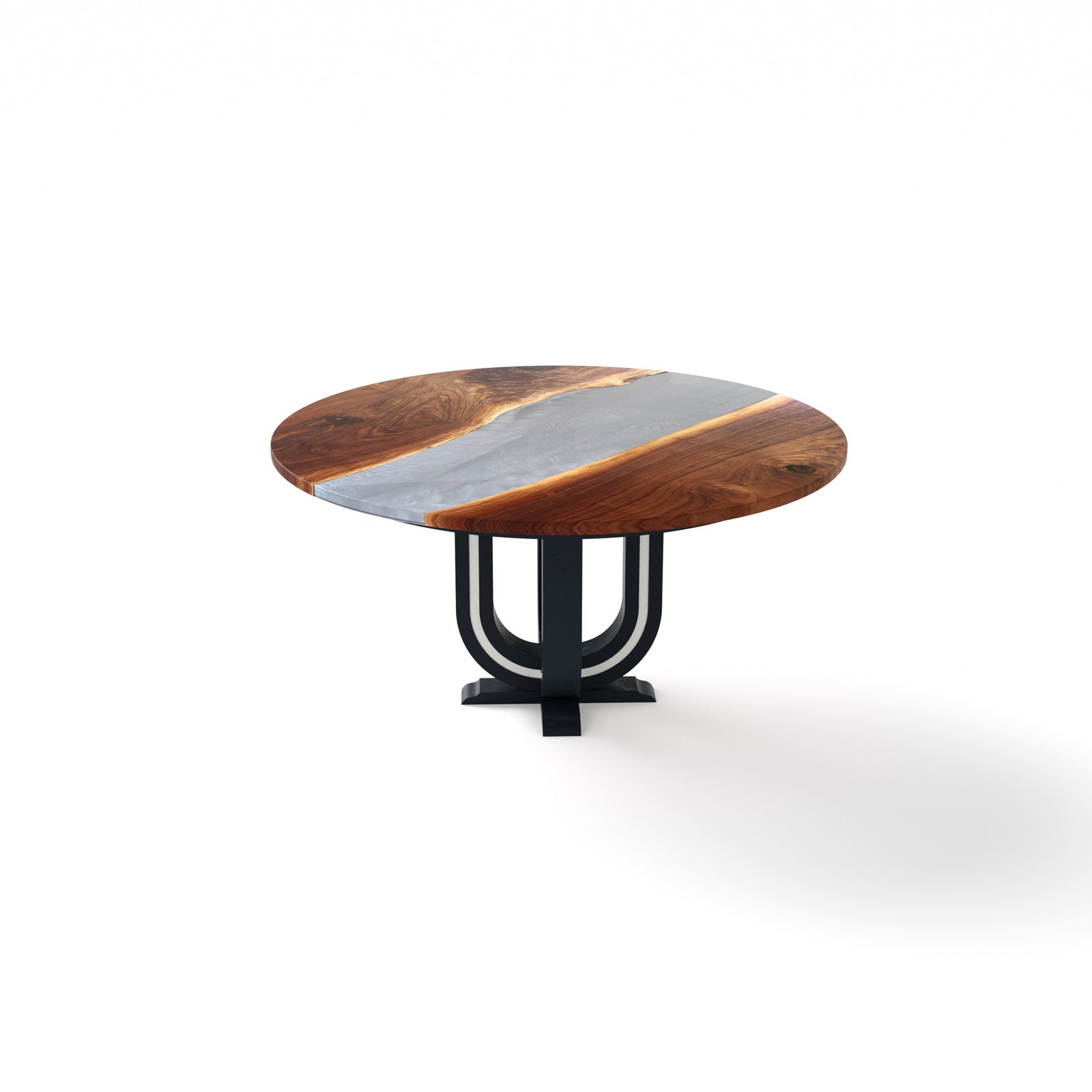U Pedestal Table