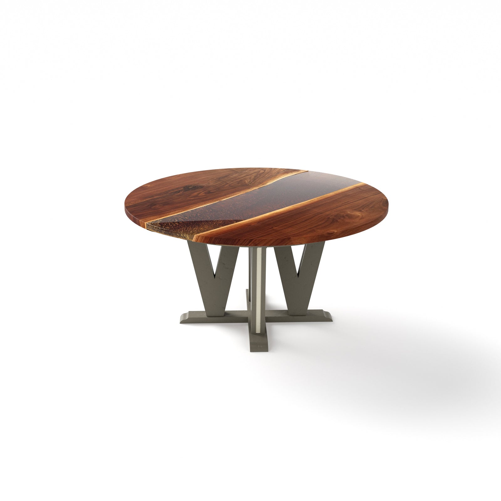 V Pedestal Table