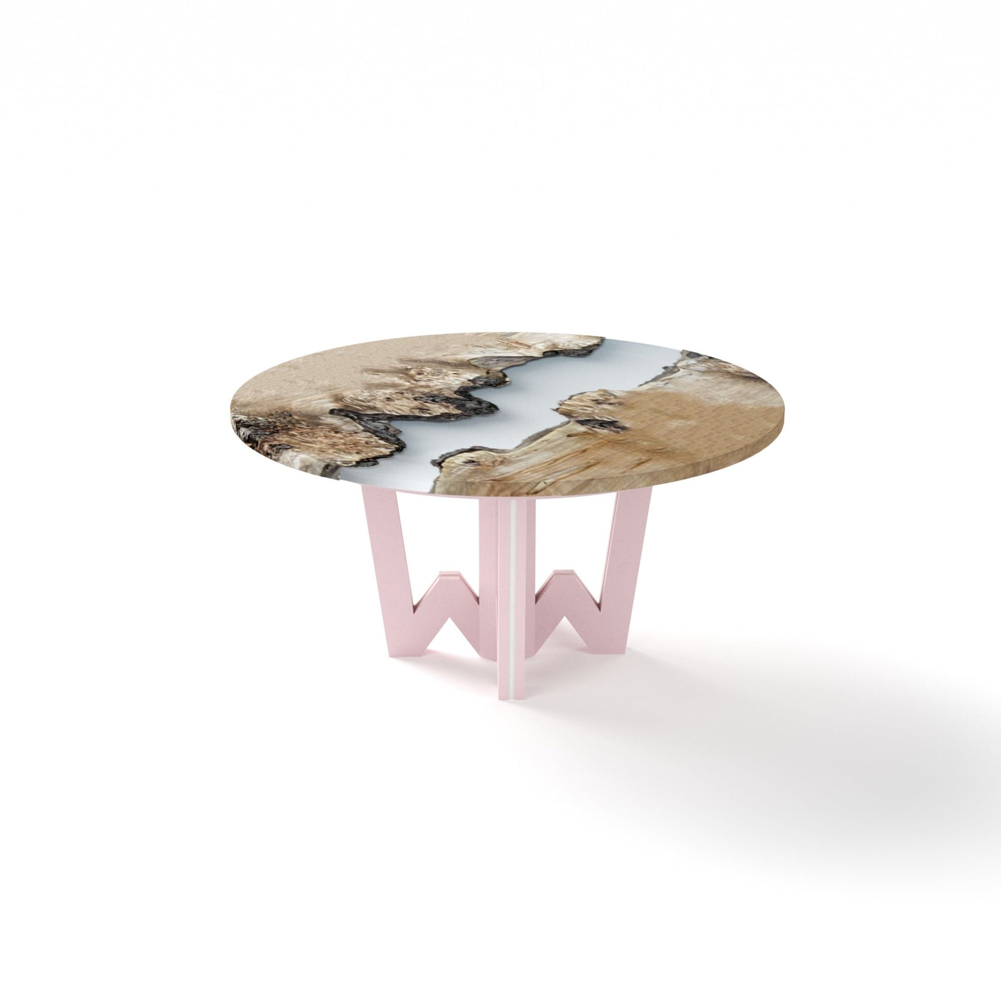 W Pedestal Table