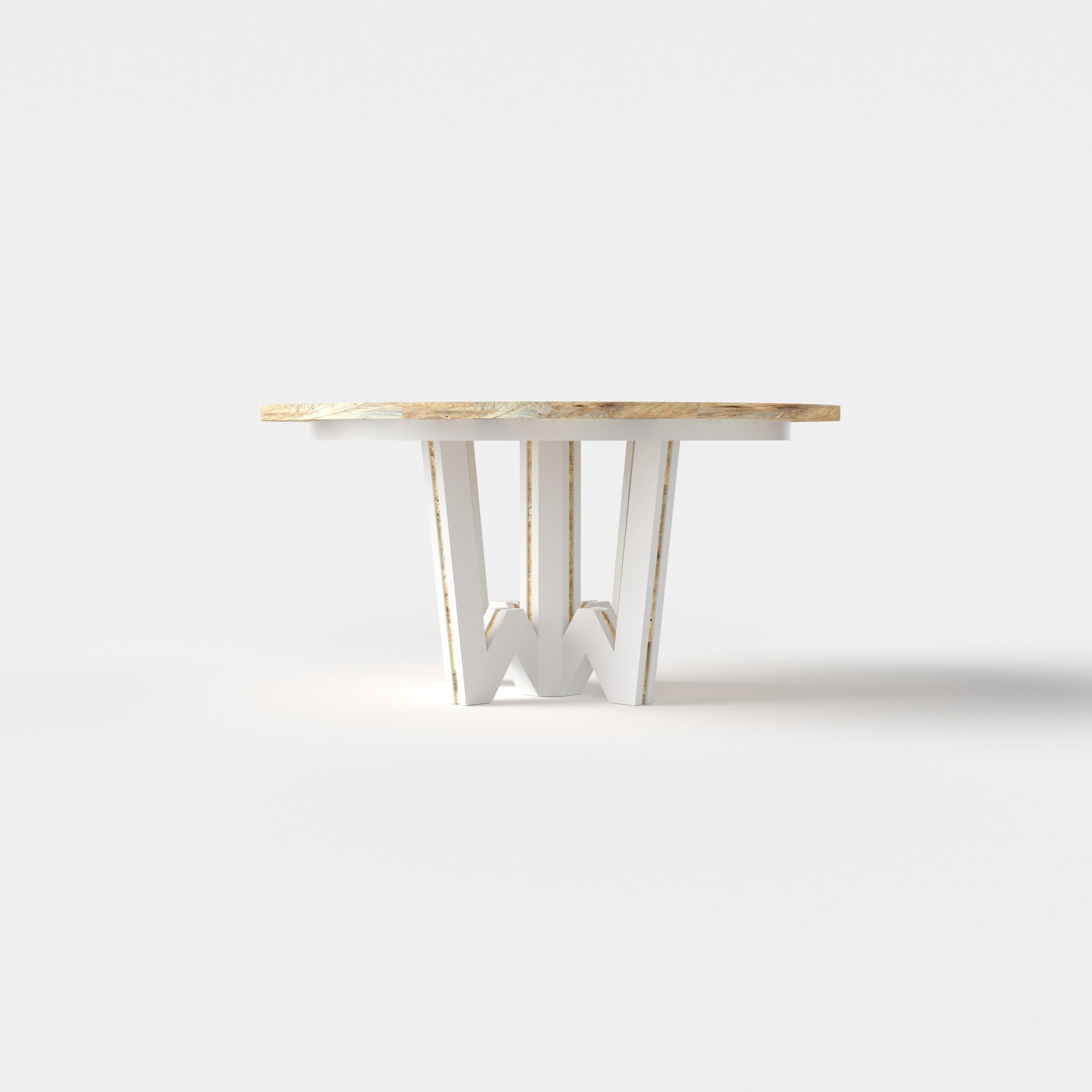 W Pedestal Table