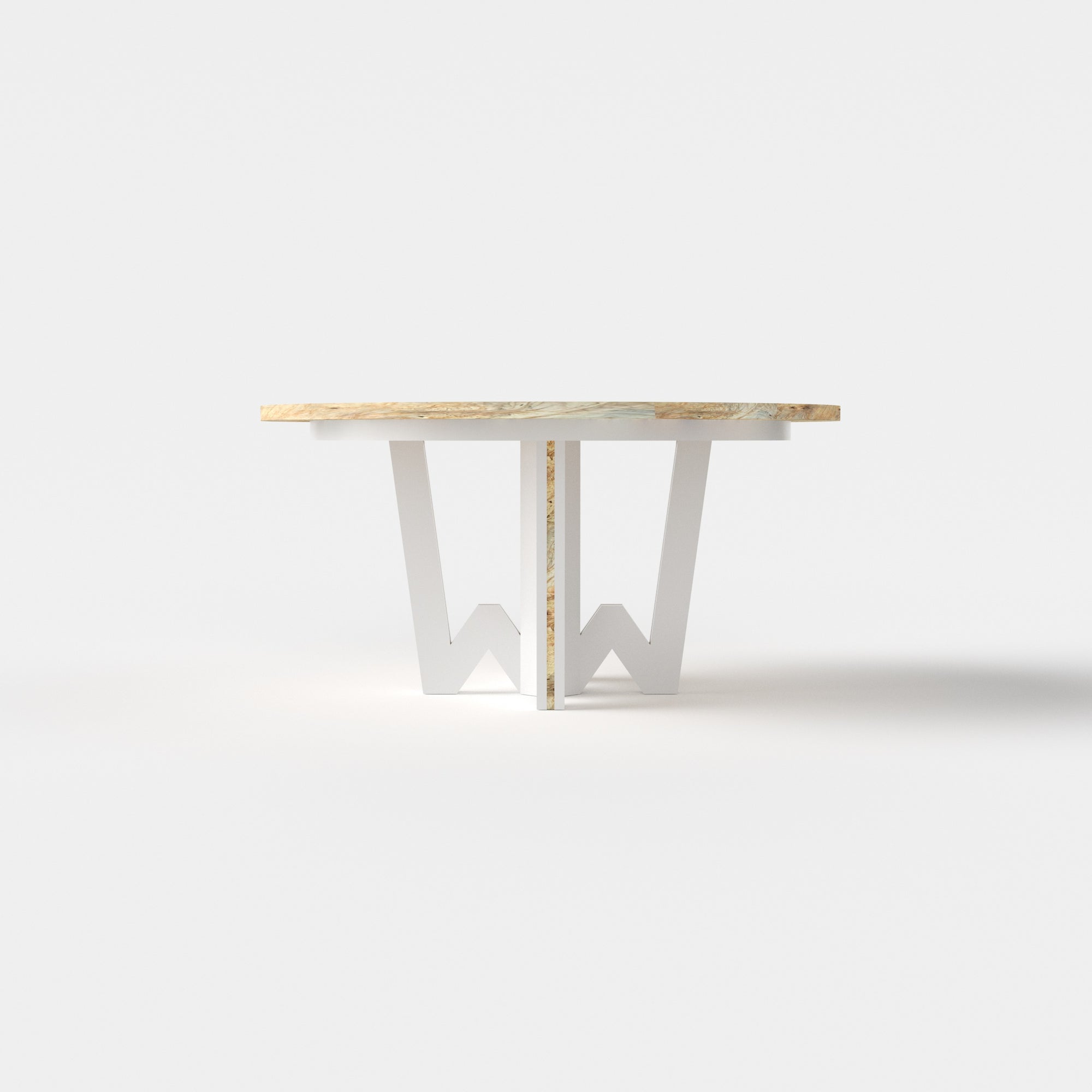 W Pedestal Table