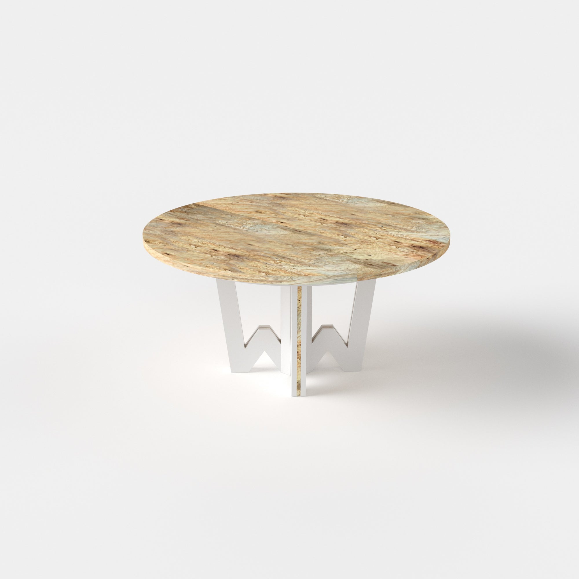 W Pedestal Table